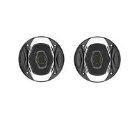 Omquot Juego de Altavoces Coaxiales para Coche Premium con Sonido de Alta Fidelidad para Sistemas de Audio Automotrices Metal ABS 400W 2 Unidades