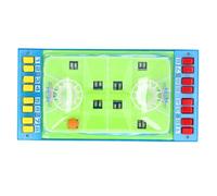 Omquot Juego de Baloncesto de Mesa, Juego de Baloncesto Interactivo Divertido para 2 Jugadores Capacidad de Coordinación del Juguete Comunicación Emocional para las Escuelas (Azul)