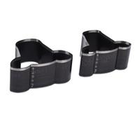 Omquot Juego de Moldes de Perforación de Acero de Aleación con Forma de Cabeza de de Precisión, 2 Troqueles de Corte de Cuero de Corte Limpio para Proyectos de Bricolaje