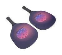 Omquot Juego de Paletas de Pelota Ligeras y Duraderas para Principiantes en la Playa Al Aire Profesionales Hombres Mujeres Adultos Niños