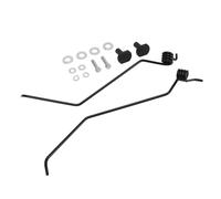 Omquot Juego de Raspadores de Hielo para Motos de Nieve, Repuesto Universal para Ski-Doo con Marco de Metal Número OE 4E565768