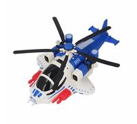 Omquot Juguete de Avión para Niños con Diseño Genial y Función Musical para Diversión Imaginativa, Ligero, 1 Unidad (Azul)