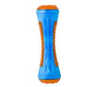Omquot Juguete de Hueso de para Masticar, Juguete Interactivo con Sonido de Limpieza de Dientes para Perros Flotando en Agua TPR 20x6cm