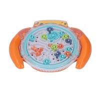 Omquot Juguete de Rompecabezas de Laberinto 3D para Niños, Juego de Rompecabezas Interactivo, Mejora Las Habilidades Motoras Finas y el Pensamiento Crítico, Materiales Seguros, 1 Unidad (Naranja)