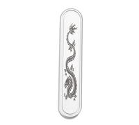 Omquot Juguete Deslizante de Metal con Punta de Dedo, Diseño Mecánico Elegante, Ayuda a Pasar el Tiempo para Viajes en Casa, Oficina, Tamaño Pequeño 0,59x2,83x0,47 Pulgadas (Plata)