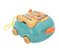 Omquot Juguete Lindo del Coche del Teléfono del Gato de la Simulación de los Niños con 16 Funciones para la Cognición Física Diaria de los Niños, Se Adapta a la Palma del Niño, Material a Prueba de