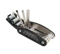 Omquot Kit de Llave Multifunción de Acero Multiherramienta para Bicicleta, Herramienta Versátil para Reparaciones de Bicicletas Eléctricas y Scooters