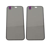 Omquot Kit de Reparación de Cristal de Pantalla de Teléfono, 2 Piezas de Repuesto Precortado para 15 Plus con Juego Completo de Herramientas