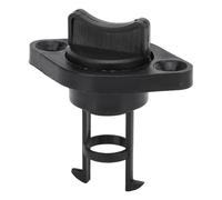 Omquot Kit de Tapón de Drenaje y Receptor de 1 Pulgada, Tapón de Agua Duradero para Popa, Pozo de Peces y Congelador, 1 Unidad
