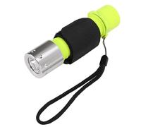 Omquot - Lámpara de buceo LED resistente de aleación de aluminio, linterna portátil impermeable para Submarinismo (bucear), pesca, camping y viajes