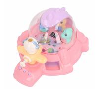 Omquot Máquina de Juegos de Pinball, Juguete Educativo Interactivo Portátil con de Puntuación Musical para Niños, Escritorio de 27,5x22cm (Rosa)