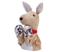 Omquot Marioneta de Boxeo de Perforación, Marioneta de Mano Interactiva, Juguete con Sonido para Niños, Interacción Entre e Hijos, Material de Tela de Felpa