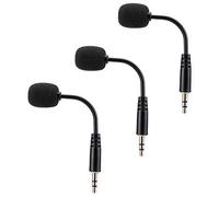 Omquot Mini Micrófono Flexible con Mejor Calidad Sonido para Grabación en Computadora y Teléfono Móvil 3 Piezas
