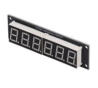 Omquot Módulo de Pantalla Digital LED de 6 Dígitos, Controlador TM1637 Verde de 0,56 Pulgadas para Equipos Electrónicos de Bricolaje, 5V, 2 Pines IO