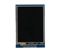 Omquot Módulo de Pantalla TFT LCD de 2,8 Pulgadas con Pantalla Táctil y Ranura para Tarjeta de Memoria para Proyectos de Bricolaje y Electrónica