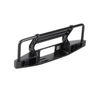Omquot Parachoques Delantero de Metal Duradero para Coche RC Que Mejora la Protección para SCX10 1/10 RC Crawler Car, Piezas de Coche Hechas de Metal, Adecuado para Defender Axial SCX10 II 90046