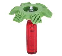 Omquot Peine de Aleta, Enderezador de Aleta de Aire Acondicionado, Compacto, Ecológico, Fácil de Usar, de Acero Inoxidable, Plástico, para Mantenimiento (Verde)