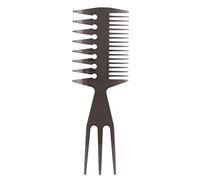 Omquot Peine para el Cabello, Peine de Peluquería con Largo, Duradero, Inodoro, de Dientes Grandes y Anchos, Tamaño Compacto para la Familia (2)