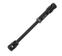 Omquot Piezas Metálicas Universales del Eje de Transmisión RC para Modelos de Orugas SCX10 1/10 Material de Hierro Resistente y Duradero 1 Unidad (112-132MM)