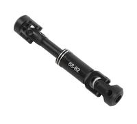 Omquot Piezas Metálicas Universales del Eje de Transmisión RC para Modelos de Orugas SCX10 1/10 Material de Hierro Resistente y Duradero 1 Unidad (68-82MM)