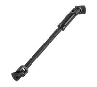 Omquot Piezas Metálicas Universales del Eje de Transmisión RC para Modelos de Orugas SCX10 1/10 Material de Hierro Resistente y Duradero 1 Unidad (126-144MM)