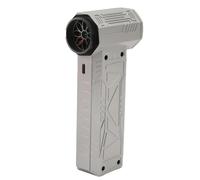 Omquot Plumero de Aire Eléctrico, Soplador de Chorro Recargable de Alta Velocidad para Ordenador, Limpieza del Cabello de Mascotas, Ligero, Portátil, 5,9x2,8 Pulgadas (Plata)