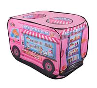 Omquot Pop Up Kids Play Tent Durable Ice Cream Truck Playhouse para Diversión Interior y Exterior 28x28x45in