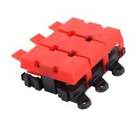 Omquot Portafusibles MIDI AMI de 3 Vías Distribución Eficiente de Energía para Automóviles, Barcos, Motores, Sistemas Solares