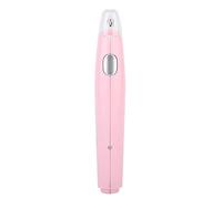 Omquot Práctico Borrador Eléctrico con Carga USB, Recargable, Poco Ruidoso, Papelería Efectiva para Amantes del Dibujo, Tamaño Compacto, Portátil, Seguro, 16 Recambios (Rosa)