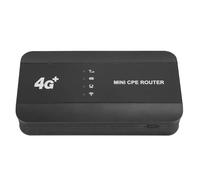 Omquot Punto de Acceso Móvil WiFi 4G, Enrutador Móvil de Viaje 300Mbps 3000mAh Batería Conexión Ethernet hasta 10 Usuarios para Oficina para Acampar