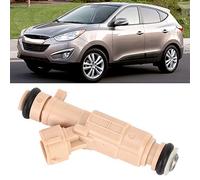 Omquot Reemplazo de inyectores de combustible para 2011 - 2013. Motor eficiente, boquilla de inyección de combustible para aceleración suave, apto para Forte 2010 - 2013
