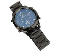 Omquot Reloj Deportivo para Hombre, Reloj Despertador Digital Resistente Al Agua a la Moda para Actividades Al Aire Libre, Diseño Analógico y de Cuarzo