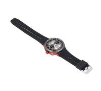Omquot Reloj Inteligente para Hombres y Mujeres, Elegante Rastreador de Ejercicios con Pantalla Táctil y Conectividad Bluetooth para Deportes Al Aire Libre (Roja)