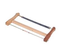Omquot Sierra de Marco de Madera de Teca con Hoja de Acero Al Manganeso Duradera, para Carpintero y Carpintero de Bricolaje, Herramienta Manual para Cortar, Sierra para Carpintería (Tamaño pequeño