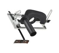 Omquot Soporte de Amoladora Angular, Soporte de Amoladora Angular de Mano de Obra Fina Ajustable de Metal para Máquina de 125 Mm