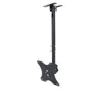 Omquot Soporte de Montaje en Techo para TV de Altura Ajustable para Techos Altos, Bares, Restaurantes, Gimnasios, Construcción de Acero (DN02)