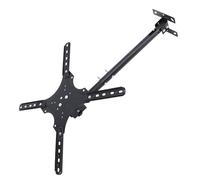 Omquot Soporte de Montaje en Techo para TV de Altura Ajustable para Techos Altos, Bares, Restaurantes, Gimnasios, Construcción de Acero (DN04)