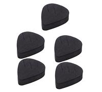 Omquot Soporte para Púas de Guitarra, Organizador de Púas de EVA de 5 Piezas con Diseño de 4 Ranuras para Guitarra, bajo, Ukelele y Banjo, Accesorios Duraderos y Versátiles