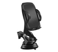 Omquot Soporte para Teléfono Móvil Giratorio de 360°, Respetuoso con el Medio Ambiente, Resistente a Impactos, para Coche, Soporte para Teléfono Móvil de Funcionamiento Sencillo con Silicona Suave