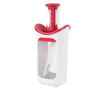 Omquot Squeeze Station Exprimidor de puré Casero, Herramienta Portátil para Preparar Refrigerios para Niños Pequeños con Bolsas de Subpaquete y Tapas para Comidas para Llevar (#1)