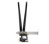 Omquot Tarjeta de Red Avanzada WIFI6 de Doble Antena para AX200, Compatibilidad con MU-MIMO para Uso en la Oficina en el Hogar