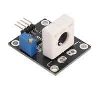 Omquot Tarjeta del módulo sensor de corriente, protección contra sobrecorriente DC5V señales analógicas Sensor de corriente Hall ajustable ABS para uso industrial
