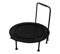 Omquot Trampolín Plegable Pequeño y Portátil, Reboteador de Fitness para Entrenamiento en Interiores, Carga Máxima de 40 Pulgadas, 220 Libras con Cómodo de Espuma