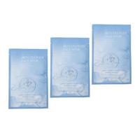 Omquot Trío de Mascarillas Faciales Hidratantes Orgánicas para una Piel Nutrida, Paquete de 3 Mascarillas Faciales Hidratantes