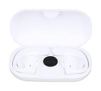 Omquot True Wireless Earbuds BT 5.3 Auriculares Impermeables de Conducción ósea para Fitness Actividades Al Aire Libre Blanco Paquete de 2