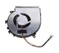 Omquot Ventilador Enfriador de CPU para Portátil ABS de Aleación de Aluminio, 4 Pines, 4 Cables para GE62VR GE72VR GP62VR GP72VR GP62MVR GV62 + 1 Paquete de Grasa Térmica