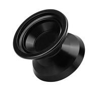 Omquot Yoyo Ball de Aleación, Juguete Profesional Yoyo con Juego de Cuerdas de Repuesto para Jugadores Avanzados de 14 Años en Adelante, Tamaño Mini de 5,5 Cm (Negra)