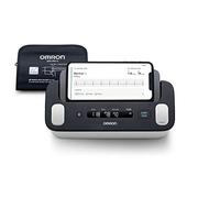 OMRON Complete Tensiómetro de Brazo Inteligente, Medidor de Tensión Arterial y ECG, Aparato de Tensión Arterial para Vigilar la Hipertensión y la FA en Casa