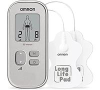 OMRON E3 Intense - Dispositivo TENS portátil sin fármacos para el dolor | 6 programas preajustados para dolor nervioso, de espalda, hombros, articulaciones y músculos. Compacto y fácil de usar.