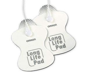 OMRON Long Life HV-LLPAD-E Electrodos de recambio para las máquinas de electroestimulación E3 Intense, PocketTens y E4 de OMRON